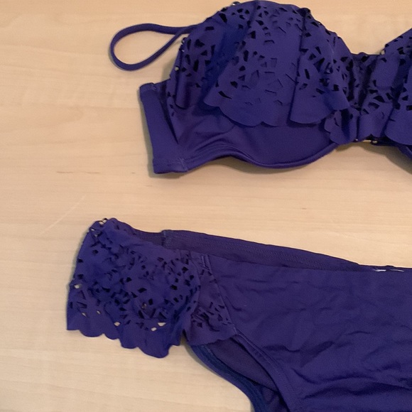 Laundry By Shelli Segal Swim Matching Set Bikini Top With Bikini